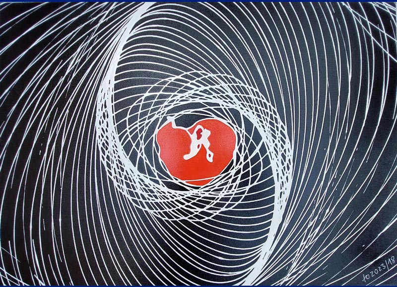 Magnetum Chaospendel-Bild Nr.6 Zufallsherz
