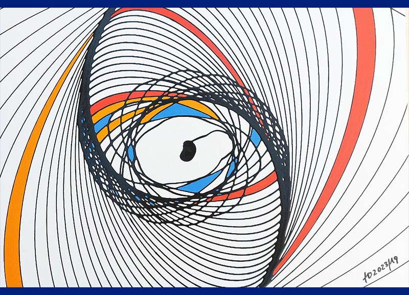 Magnetum Chaospendel-Bild Nr. 7 The eye is watching you